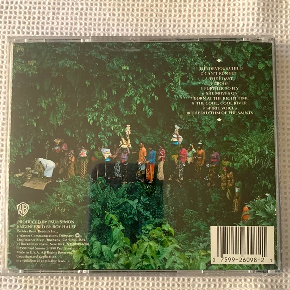 3 for $15 bundle Paul Simon “The Rhythm of the Saints” - Picture 2 of 2
